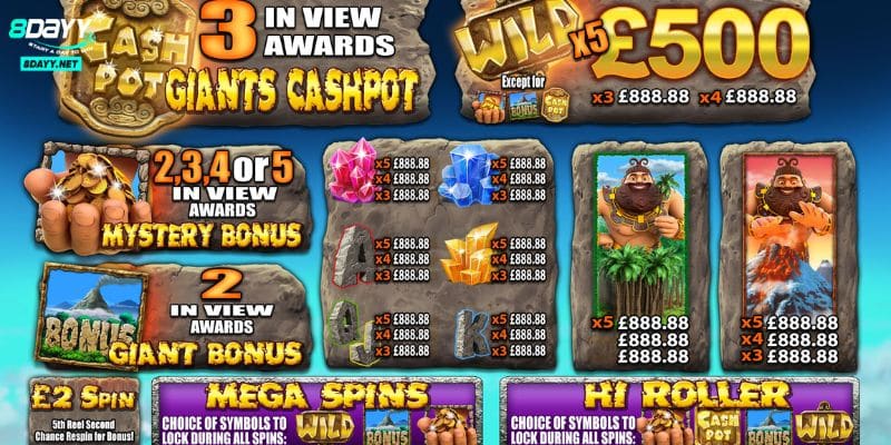 Nổ Hũ Jackpot Giant - Cược Thú Vị, Nhận Thưởng Khủng 4 Cách chiến thắng trò chơi nổ hũ Jackpot Giant nhanh gọn